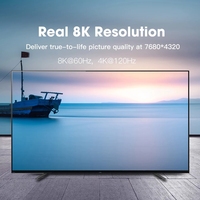 MOSHOU HDMI 2.1 kabel do PS5 RTX 3080 kabel HDMI 8K/60Hz 4K/120Hz 48 gb/s HD Wire 8K do konsoli Xbox serii X RTX3070 Cabo 4